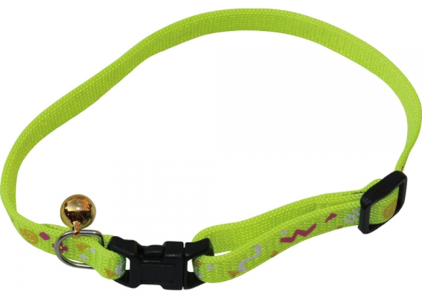 Cat collar yellow