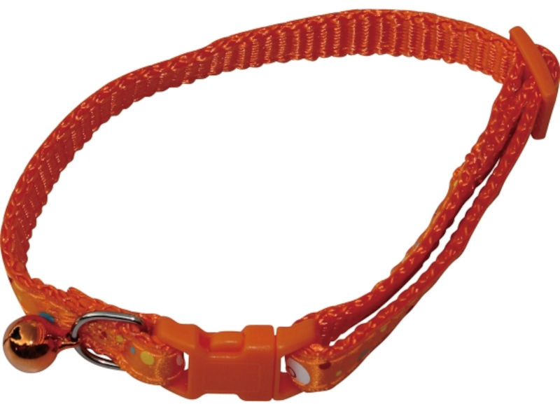 Cat collar orange