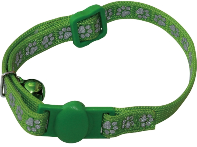 Cat collar green