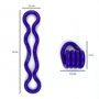 solid purple tangle showing measurements