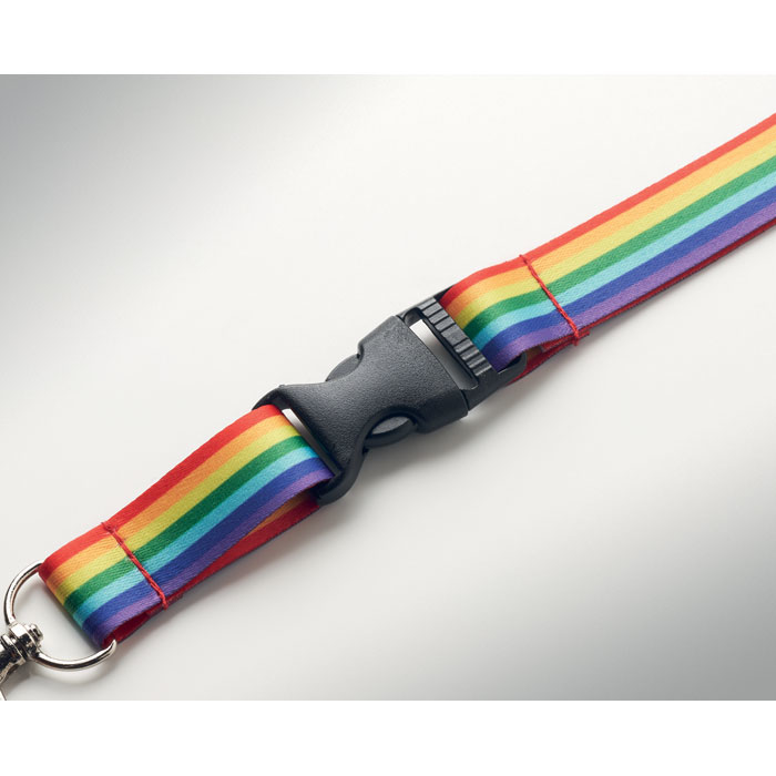 Rainbow Lanyard Clip