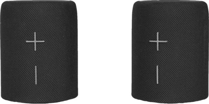 Bluetooth speaker split in two