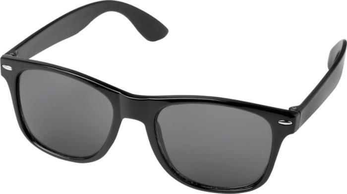 Black Ocean Plastic Sunglasses