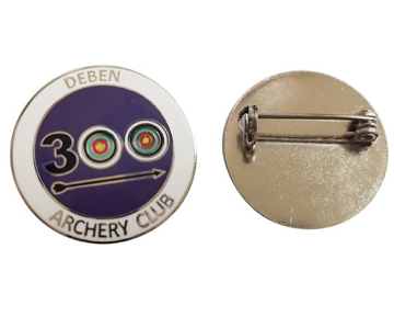 circular enamel pin badge
