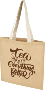 Tote (jute) bag with print