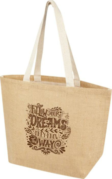 Jute bag with print