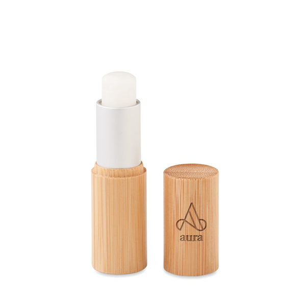 Lip Balm in Bamboo Case