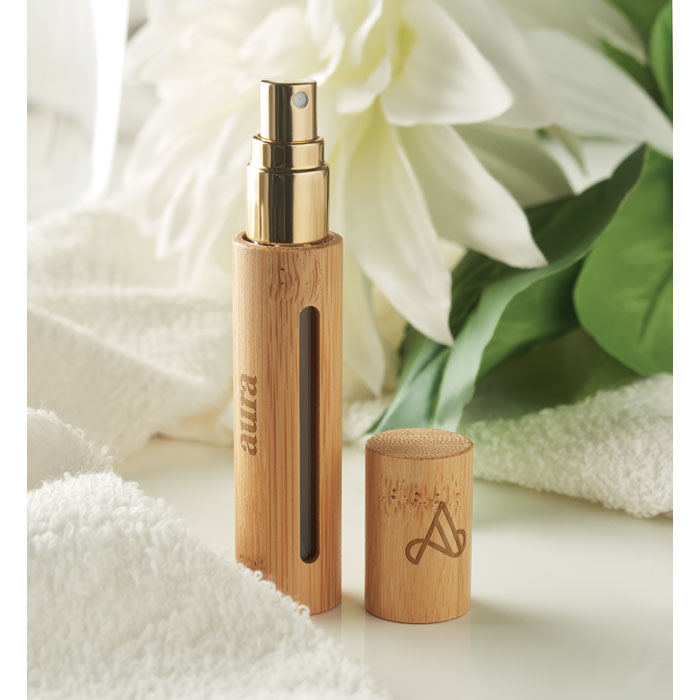 Perfume Atomiser in Bamboo Case