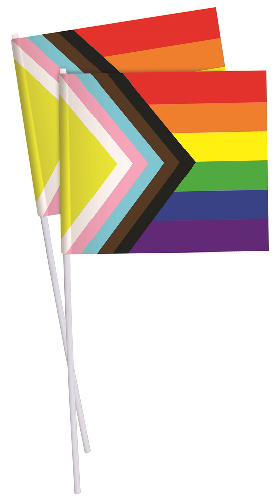 Picture of Pride Paper Hand Waving Flags