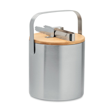 Show details for Stainless steel Ice Bucket Ice bucket without print and lid closed