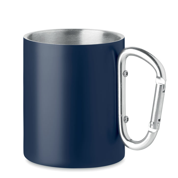 Navy steel mug