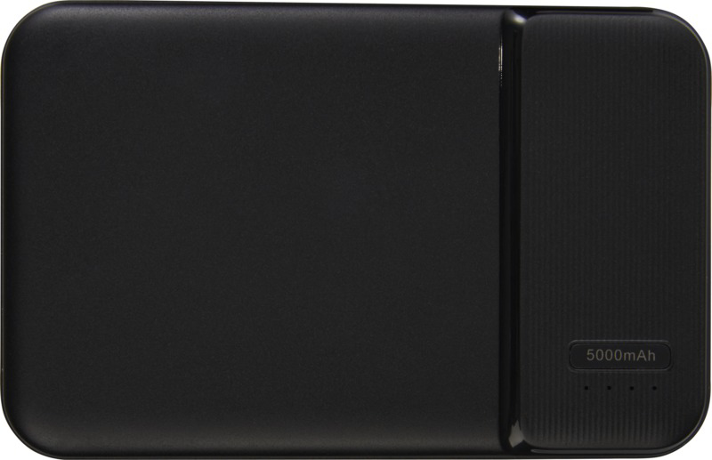 Black power bank plain