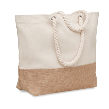 Beach bag with cord handle - Plain