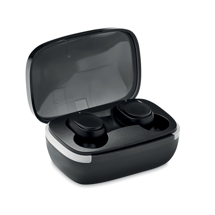 TWS Earbuds in open case