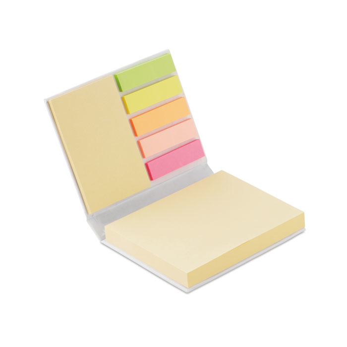 White Sticky Notes Open