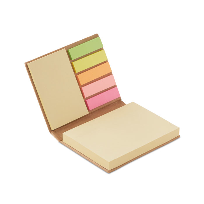 Beige Sticky Notes Open