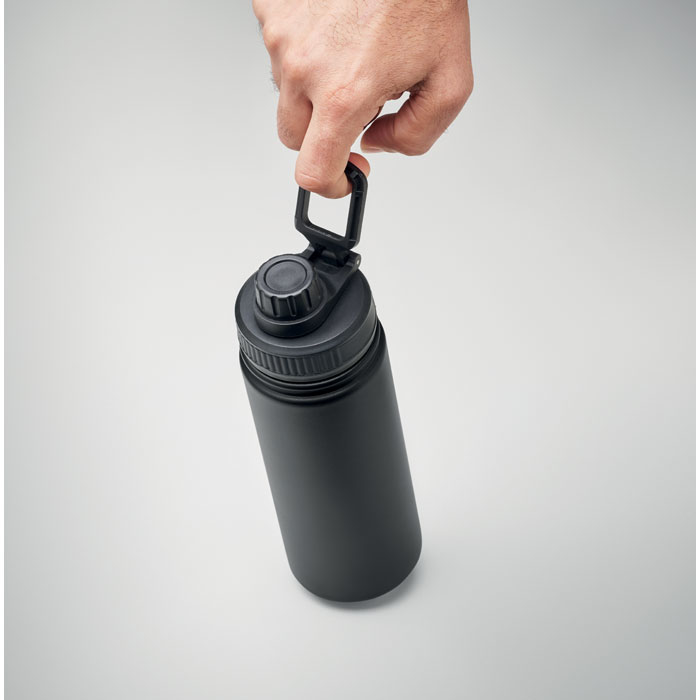 Mili stainless steel insulated bottle in Black