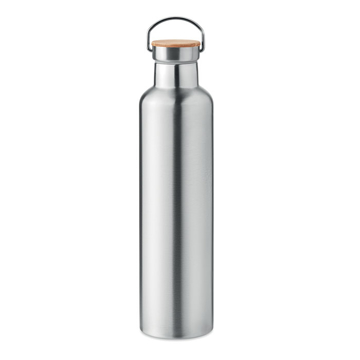 Show details for Helsinki Steel Flask Large Helsinki Bottle Large in Silver