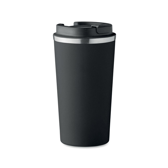 Steel tumbler in black