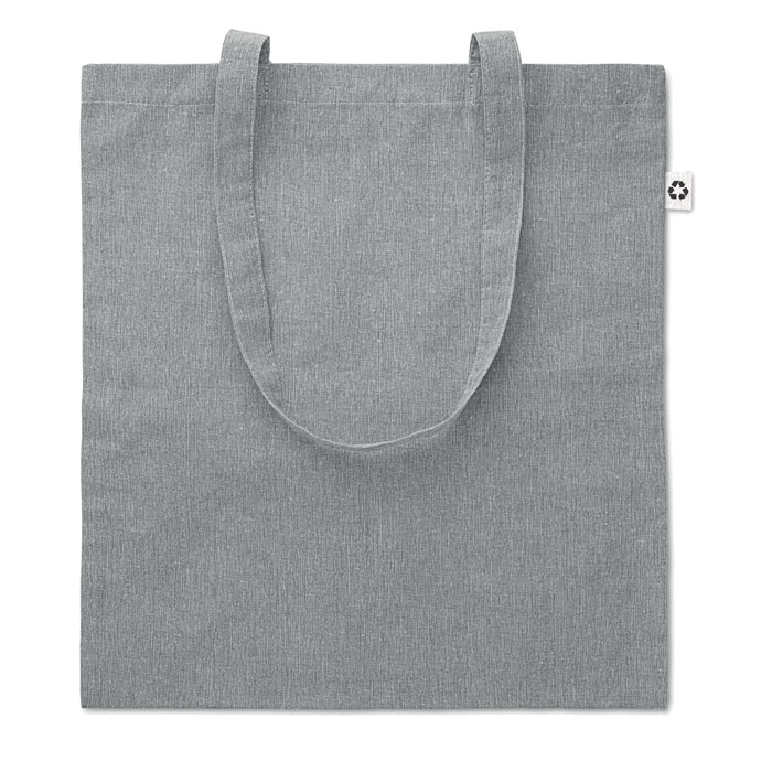 Recycled polyester tote bag in grey