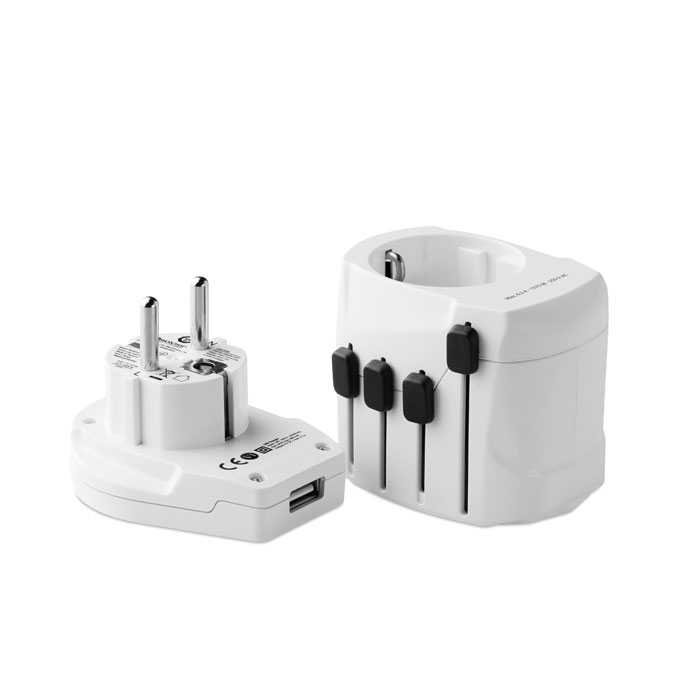 Travel adaptor separated