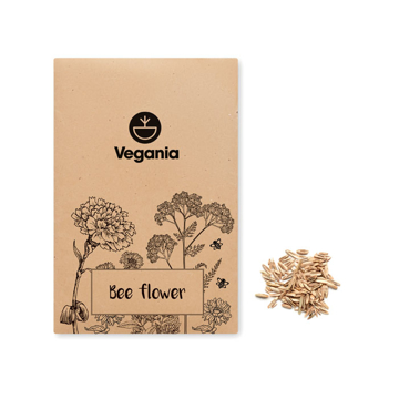 Seed envelope with print