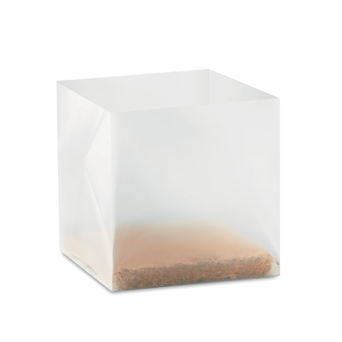 Basil seeds in bag