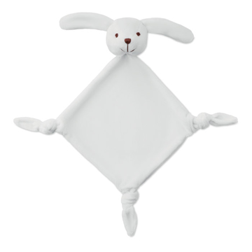 Show details for Baby's rabbit toy A baby's teddy stood upright