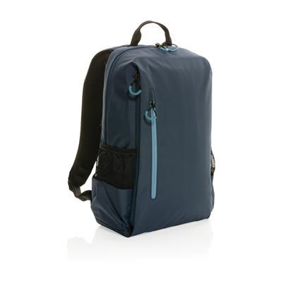 Lima RFID Laptop Backpack in Navy