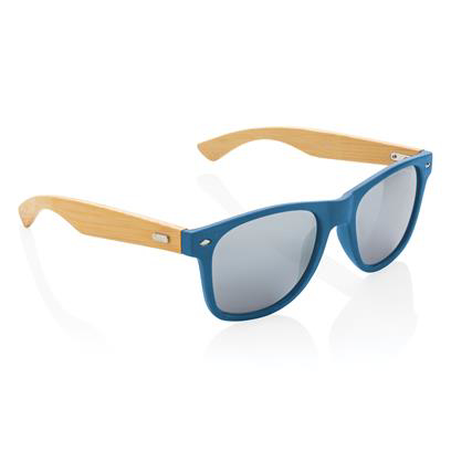 Blue recycled sunglasses 