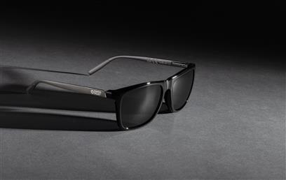 Black polarised sunglasses