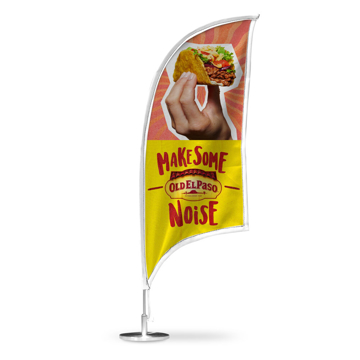 Show details for Desktop Curve Flag Desktop Flag