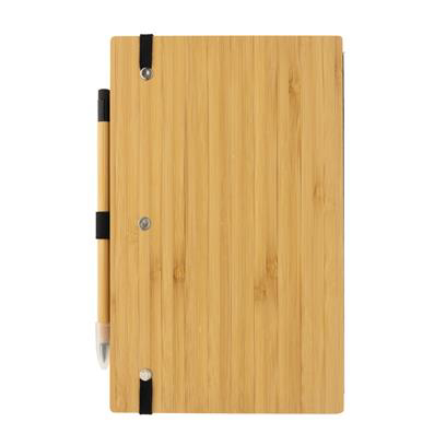 Back of Bamboo Notebook & Pen Set 
