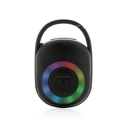 Lightboom speaker with several colours