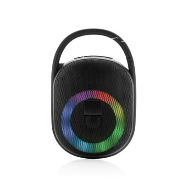 Lightboom speaker with several colours