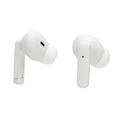 White earbuds