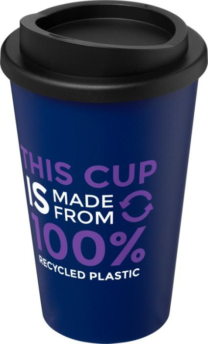 Americano Tumbler with print in Navy