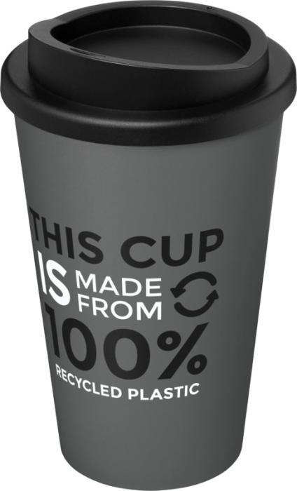 Americano Tumbler with print in Grey