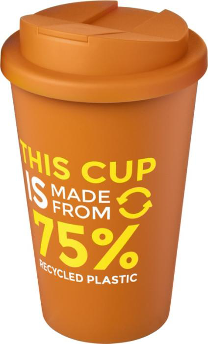 Recycled Americano tumbler with print 