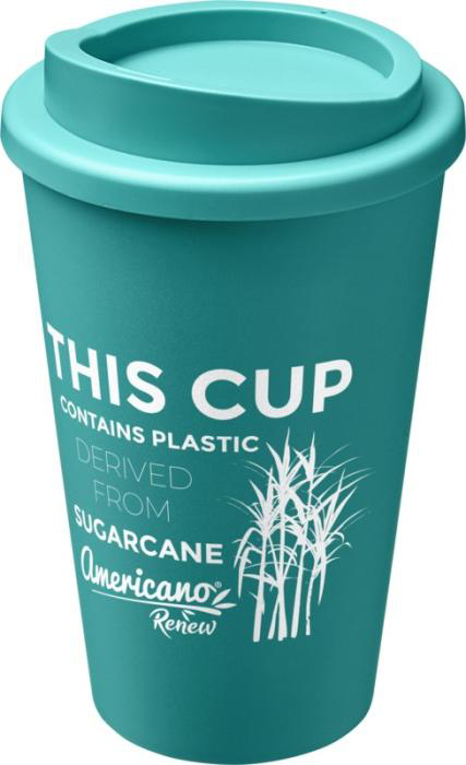 Americano Renew Tumbler with print in Reef Blue