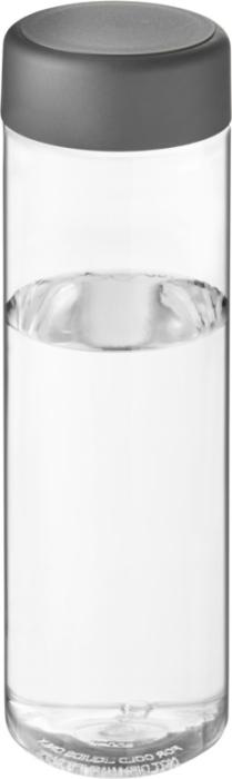 H2O Clear Bottle and Storm Grey Lid