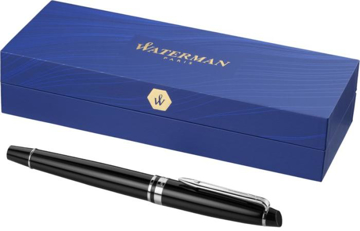 Waterman Paris Expert Fountain Pen in Black with the box without print