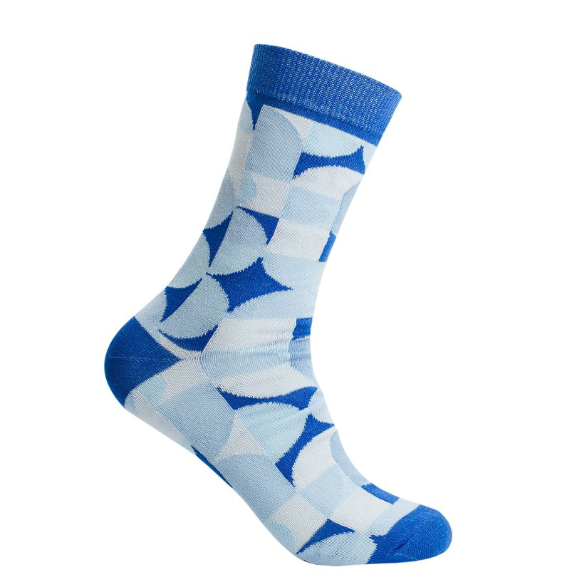 Blue crew socks