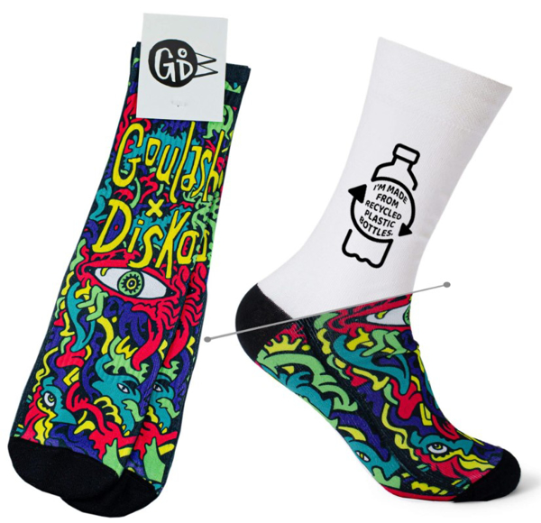 Coolmax/ PET sublimated socks