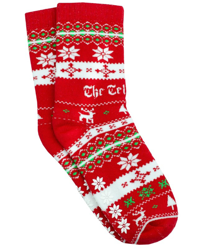 Christmas thermal socks