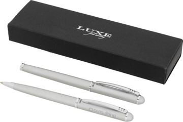 Show details for Andante Duo Pen Gift Set Luxe Pen Gift Set with print on ballpoint pen cap