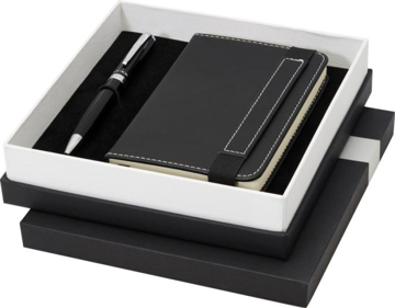 Show details for Legatto A6 Notebook and Ballpoint Gift Set Ballpoint Pen and Notebook Gift Set open box