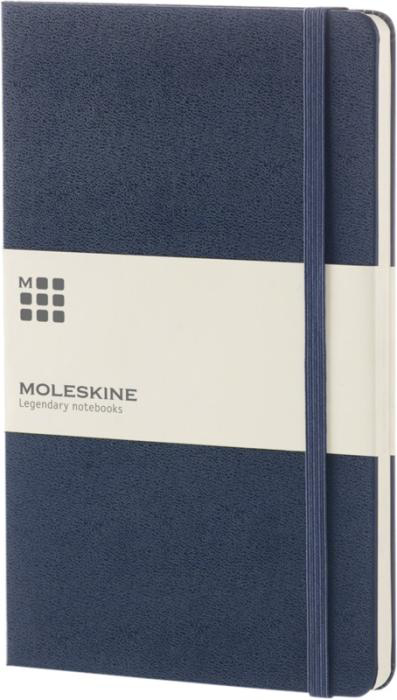 Hardcover Moleskine Notebook in Sapphire Blue