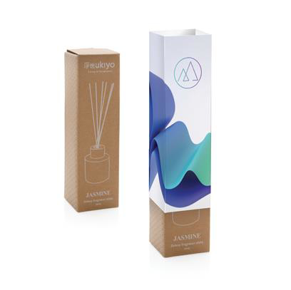 the packaging for the diffuser product (light brown colour) 