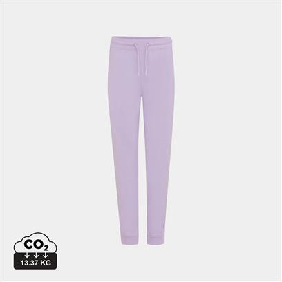 purple joggers with drawstring